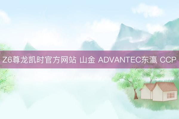 Z6尊龙凯时官方网站 山金 ADVANTEC东瀛 CCP