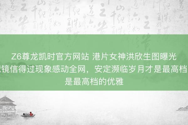 Z6尊龙凯时官方网站 港片女神洪欣生图曝光！无滤镜信得过现象感动全网，安定濒临岁月才是最高档的优雅
